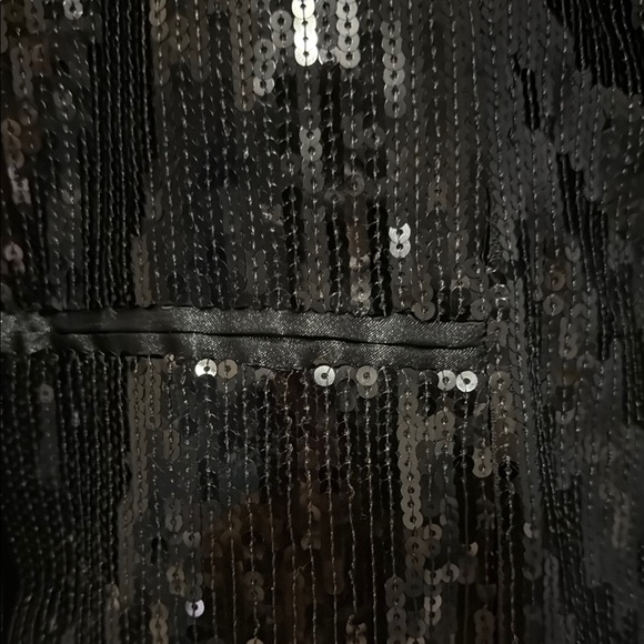 INC International Concepts Black Sequin Skirt Suit NEW - Picture 5 of 7